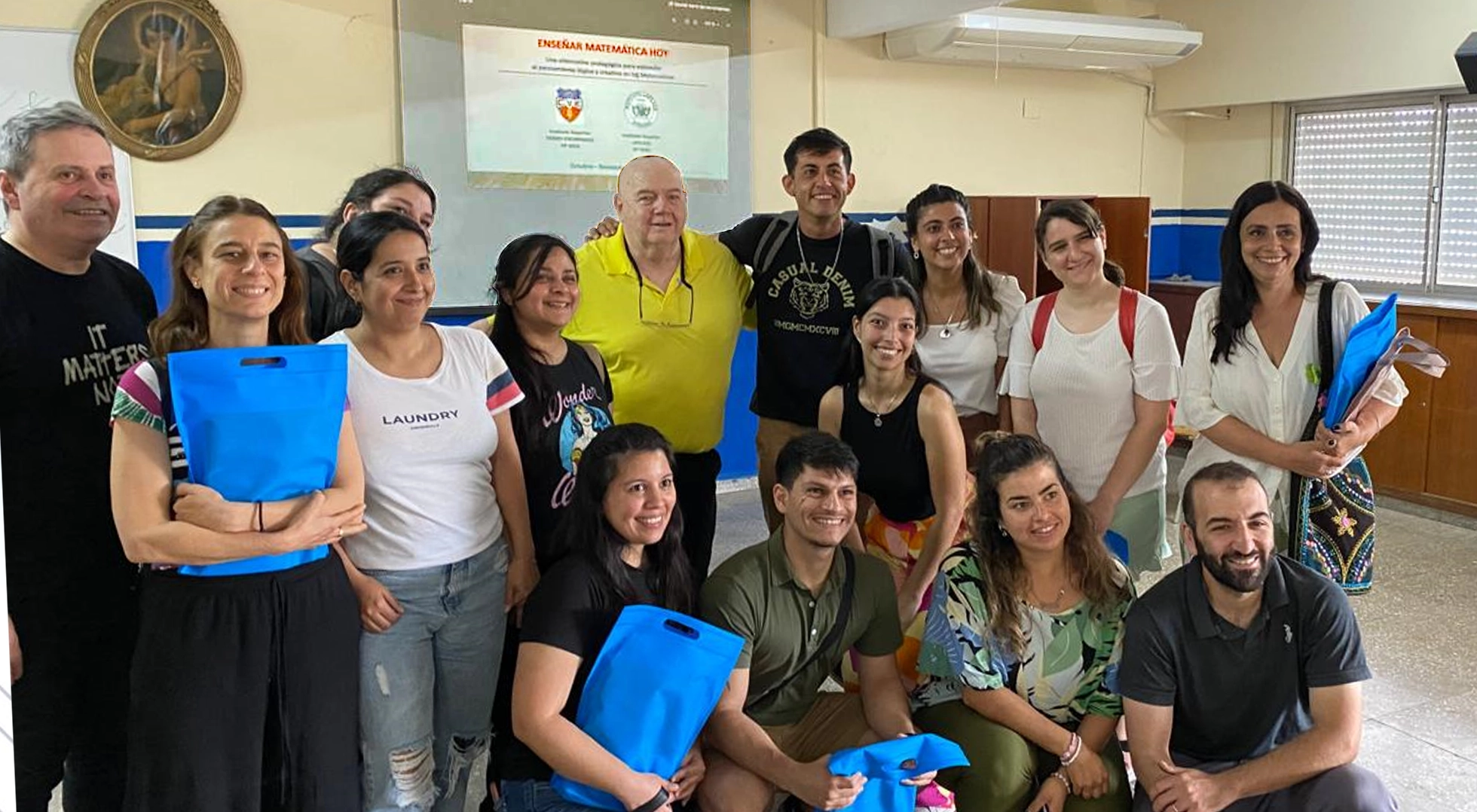 Encuentros “Enseñar matemática hoy” con Lic. Gabriel Luciani en el Instituto El Verbo Encarnado