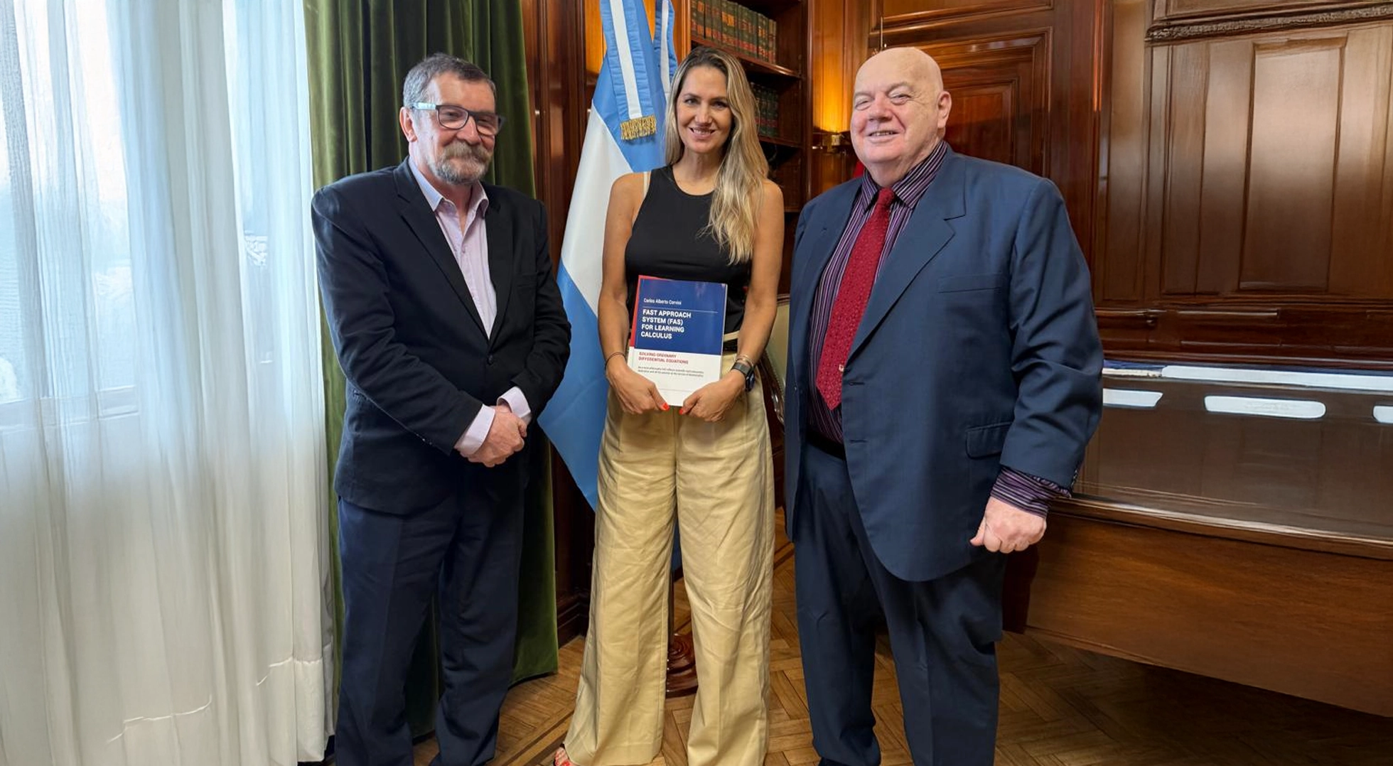 Carlos Corvini se reunió con la senadora Carolina Losada para presentar propuestas educativas innovadoras