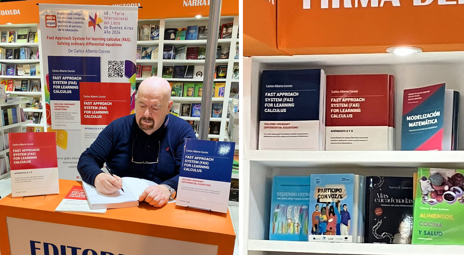 Participación de Corvini en la Feria del Libro 2024